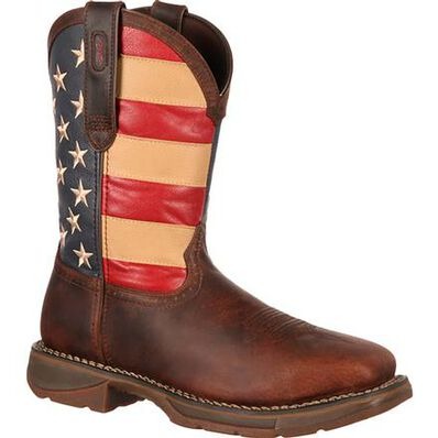 Rebel By Durango® Steel Toe Flag